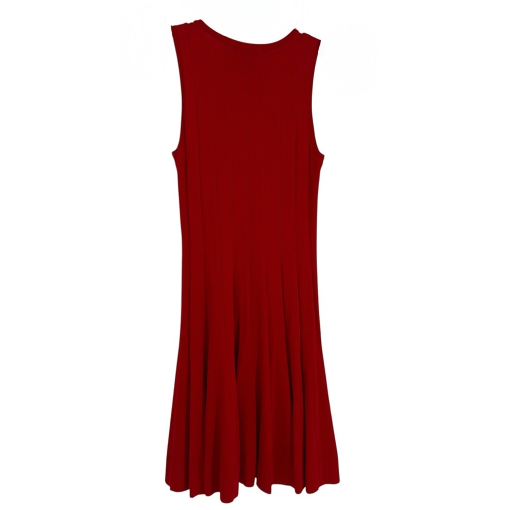 Lauren Ralph Lauren Red Midi Dress - Picture 2 of 9